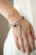 Load image into Gallery viewer, Paparazzi Jewelry Bracelet Mineral Mosaic - Brown