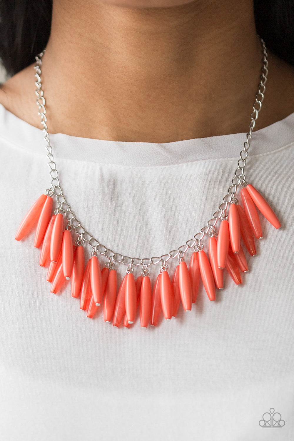 Paparazzi Jewelry Necklace Full Of Flavor - Orange