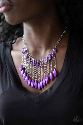 Paparazzi Jewelry Necklace Venturous Vibes - Purple