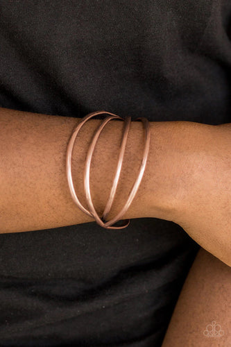 Paparazzi Jewelry Bracelet Take A CATWALK - Copper
