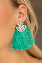 Load image into Gallery viewer, Paparazzi Jewelry Earrings Make Some PLUME Green