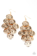 Load image into Gallery viewer, Paparazzi Jewelry Earrings Uptown Edge - Gold