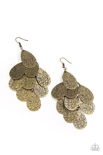 Load image into Gallery viewer, Paparazzi Jewelry Earrings Hibiscus Harmony - Brass