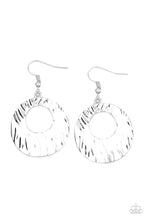 Load image into Gallery viewer, Paparazzi Jewelry Earrings Warped Perceptions - Silver