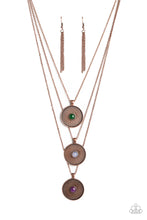 Load image into Gallery viewer, Paparazzi Jewelry Necklace Geographic Grace - Copper