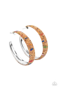 Paparazzi Jewelry Earrings A CORK In The Road - Multi