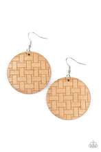 Load image into Gallery viewer, Paparazzi Jewelry Earrings Natural Novelty - Brown