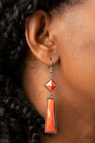 Paparazzi Jewelry Earrings Hollywood Harmony - Orange