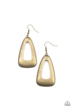 Load image into Gallery viewer, Paparazzi Jewelry Earrings Irresistibly Industrial - Brass