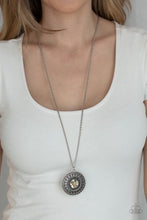 Load image into Gallery viewer, Paparazzi Exclusive Necklace Aztec Apex - Brown