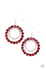 Load image into Gallery viewer, Paparazzi Jewelry Earrings Spotlight Shout Out - Red
