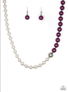 Paparazzi Jewelry Necklace 5th Avenue A-Lister - Purple