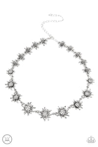 Paparazzi Jewelry Necklace Get Up and GROW - White