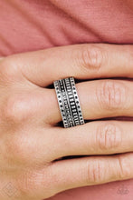 Load image into Gallery viewer, Paparazzi Jewelry Ring Roughin It Silver