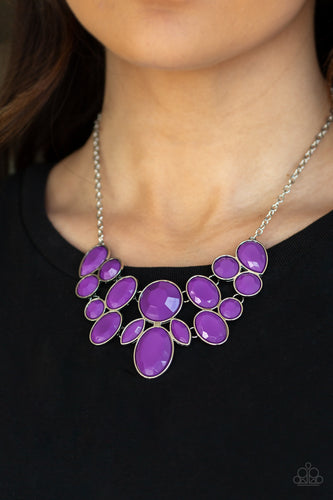 Paparazzi Jewelry Necklace Demi-Diva - Purple