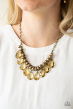 Load image into Gallery viewer, Paparazzi Jewelry Necklace Fashionista Flair Brass