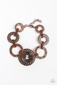 Paparazzi Jewelry Bracelet Way Wild - Copper