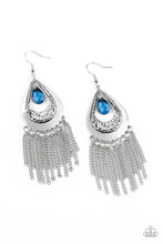 Load image into Gallery viewer, Paparazzi Jewelry Earrings Scattered Storms Blue
