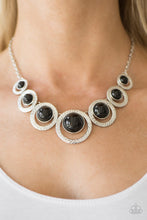 Load image into Gallery viewer, Paparazzi Jewelry Necklace Jungle River - Black