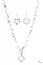Load image into Gallery viewer, Paparazzi Jewelry Necklace With My Whole Heart - White