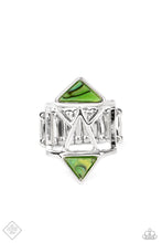 Load image into Gallery viewer, Paparazzi Jewelry Fashion Fix Making Me Edgy - Green 1220