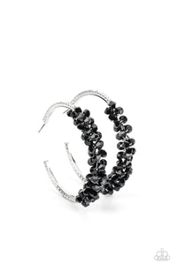 Paparazzi Jewelry Necklace Bubble-Bursting Bling - Black