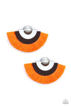 Load image into Gallery viewer, Paparazzi Jewelry Earrings Fan The FLAMBOYANCE Orange
