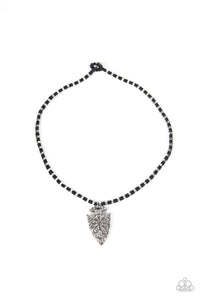 Paparazzi Jewelry Men Get Your ARROWHEAD in the Game - Black
