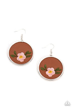 Load image into Gallery viewer, Paparazzi Jewelry Earrings Prairie Patchwork - Pink