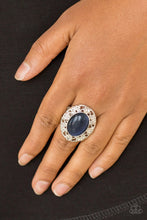 Load image into Gallery viewer, Paparazzi Jewelry Ring Moonlit Marigold - Blue