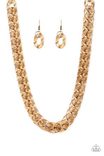 Load image into Gallery viewer, Paparazzi Jewelry Necklace Put It On Ice - Brass