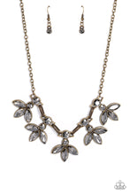 Load image into Gallery viewer, Paparazzi Jewelry Necklace Dauntlessly Debonair - Brass