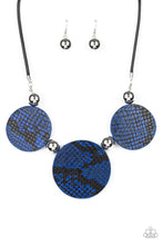 Load image into Gallery viewer, Paparazzi Jewelry Necklace Viper Pit Blue