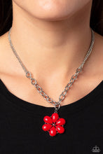 Load image into Gallery viewer, Paparazzi Jewelry Necklace Dazzling Dahlia - Red