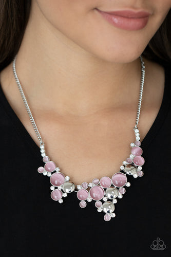 Paparazzi Jewelry Necklace Fairytale Affair - Pink