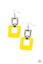 Load image into Gallery viewer, Paparazzi Jewelry Earrings Twice As Nice - Yellow