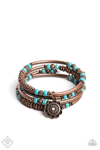 Paparazzi Jewelry Bracelet Badlands Bunch - Copper