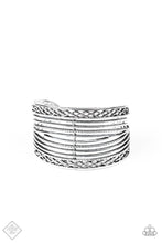 Load image into Gallery viewer, Paparazzi Jewelry Bracelet Brace Yourself Silver