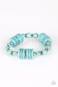 Paparazzi Jewelry Bracelet Sagebrush Serenade - Blue