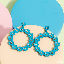 Load image into Gallery viewer, Paparazzi Jewelry Earrings Daisy Meadows - Blue