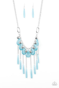 Paparazzi Jewelry Necklace Roaring Riviera - Blue