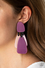 Load image into Gallery viewer, Paparazzi Jewelry Earrings All FAUX One - Purple