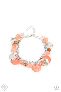 Paparazzi Jewelry Fashion Fix Springtime Springs - Orange 0421