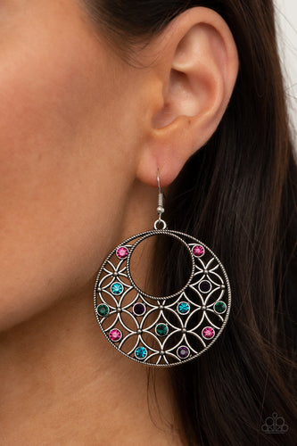 Paparazzi Jewelry Earrings Garden Garnish - Multi