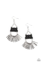 Load image into Gallery viewer, Paparazzi Jewelry Earrings A FLARE For Fierceness - Black
