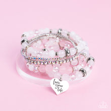 Load image into Gallery viewer, Paparazzi Jewelry Bracelet Optimistic Opulence - Pink