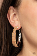 Load image into Gallery viewer, Paparazzi Jewelry Earrings A CORK In The Road - Silver