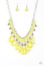 Load image into Gallery viewer, Paparazzi Jewelry Necklace Beauty School Drop Out - Yellow