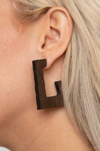 Load image into Gallery viewer, Paparazzi Jewelry Wooden The Girl Next OUTDOOR - Brown