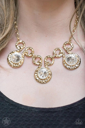 Paparazzi Jewelry Necklace Hypnotized - Gold